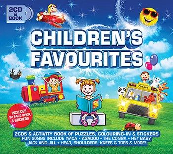 Various - Children’s Favourites <br>(2CD + Book) - CD
